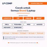 Anti Gores Laptop 14 15.6 Inch Screen Protector Clear Glossy 10.1 11.6 13.3 Universal - foto 6