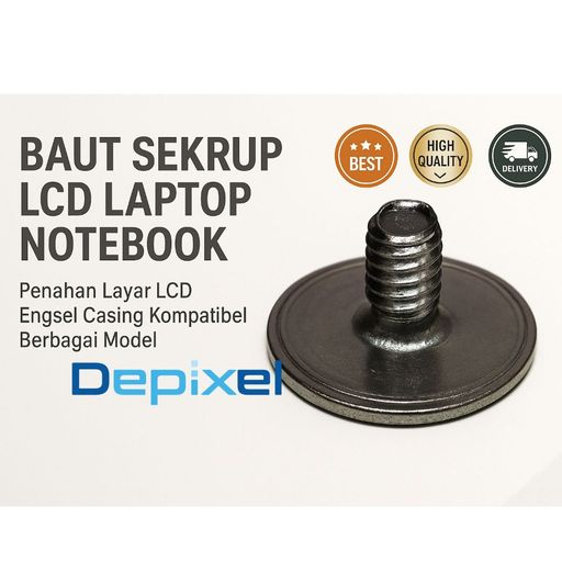 Baut LCD Laptop Notebook Sekrup Engsel C