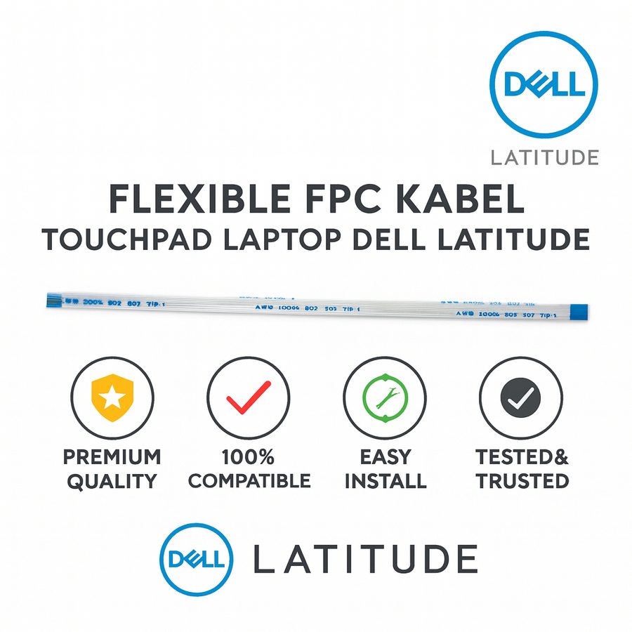 Kabel Flexible FPC Touchpad Laptop Dell Latitude E6220 E7250 3450 3510 3550 3590 Konektor