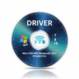 Driver Windows 7 8 10 Mini USB WiFi Bluetooth 2in1 RTL8821CU Mini CD Installer - foto 3