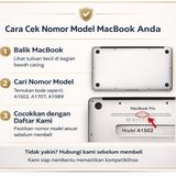 Pelindung Keyboard MacBook Air Pro Silikon 11 13 14 15 A1278 A1502 A1932 A2337 A2442 A2485 OptiMAC - foto 5