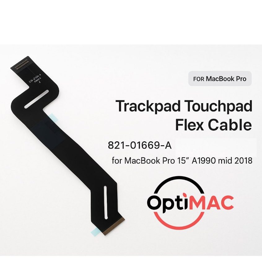 Kabel Flex Touchpad MacBook Pro 15 A1990 2018 2019 - Trackpad Cable 821-01669-A 14cm