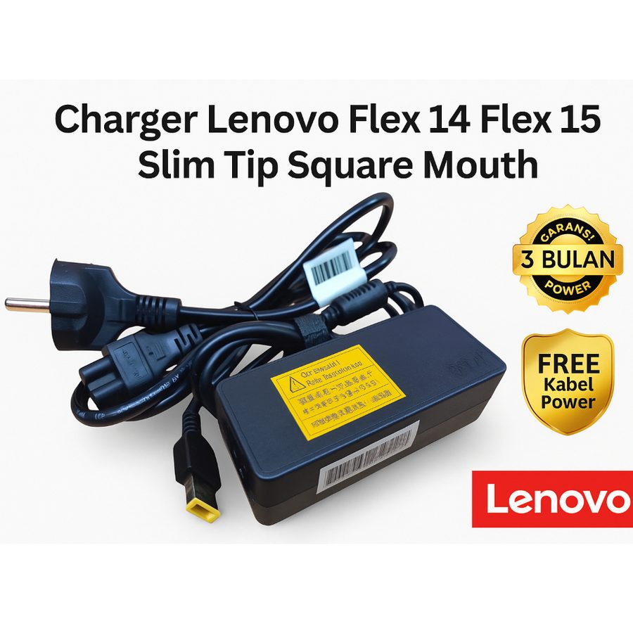 Adaptor Charger Casan ThinkPad Yoga IdeaPad Yoga 11 13 14 15 260 460 X380 Square Mouth 20V 65W