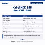 Kabel HDD SSD Asus X412 A412 Konektor SATA Connector Flexible Fleksibel 7.5cm Laptop - foto 3