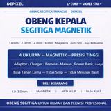 Obeng Segitiga Triangle Screwdriver 1.8 2.0 2.3 3.0 mm Magnetik Presisi Security - foto 2