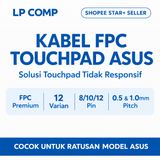 Kabel Flexible FPC Touchpad Laptop Asus X441 A442 X453 A407 A455 8 Pin Searah Bolak Balik - foto 2