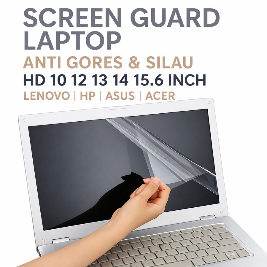 Anti Gores Laptop 14 15.6 Inch Screen Protector Clear Glossy 10.1 11.6 13.3 Universal