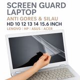 Anti Gores Laptop 14 15.6 Inch Screen Protector Clear Glossy 10.1 11.6 13.3 Universal - foto 1