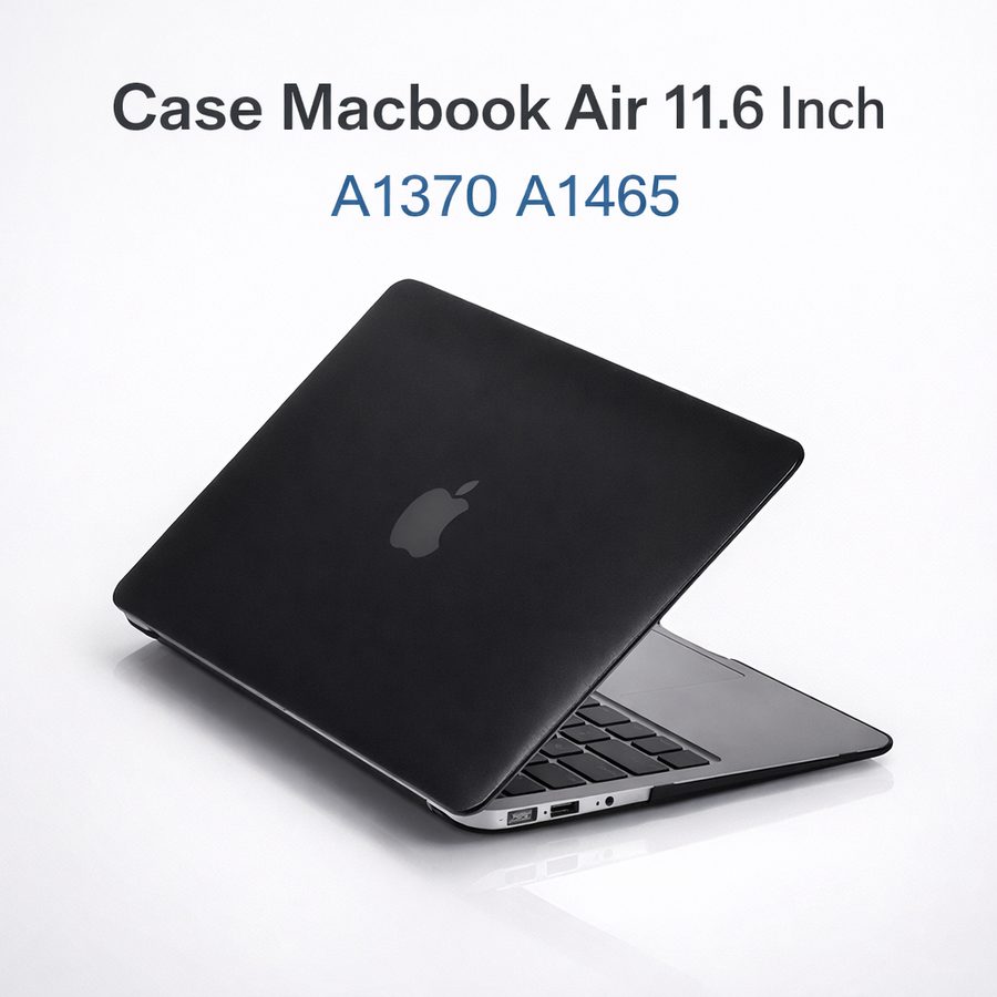 Optimac Crystal Case MacBook Air 11 Inch A1370 A1465 Hardcase Transparan Polycarbonate Slim