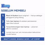 Baut Sekrup Laptop Acer Back Cover Casing Bawah Nitro 5 Aspire Swift 3 A314 A515 SF314 Screw - foto 2