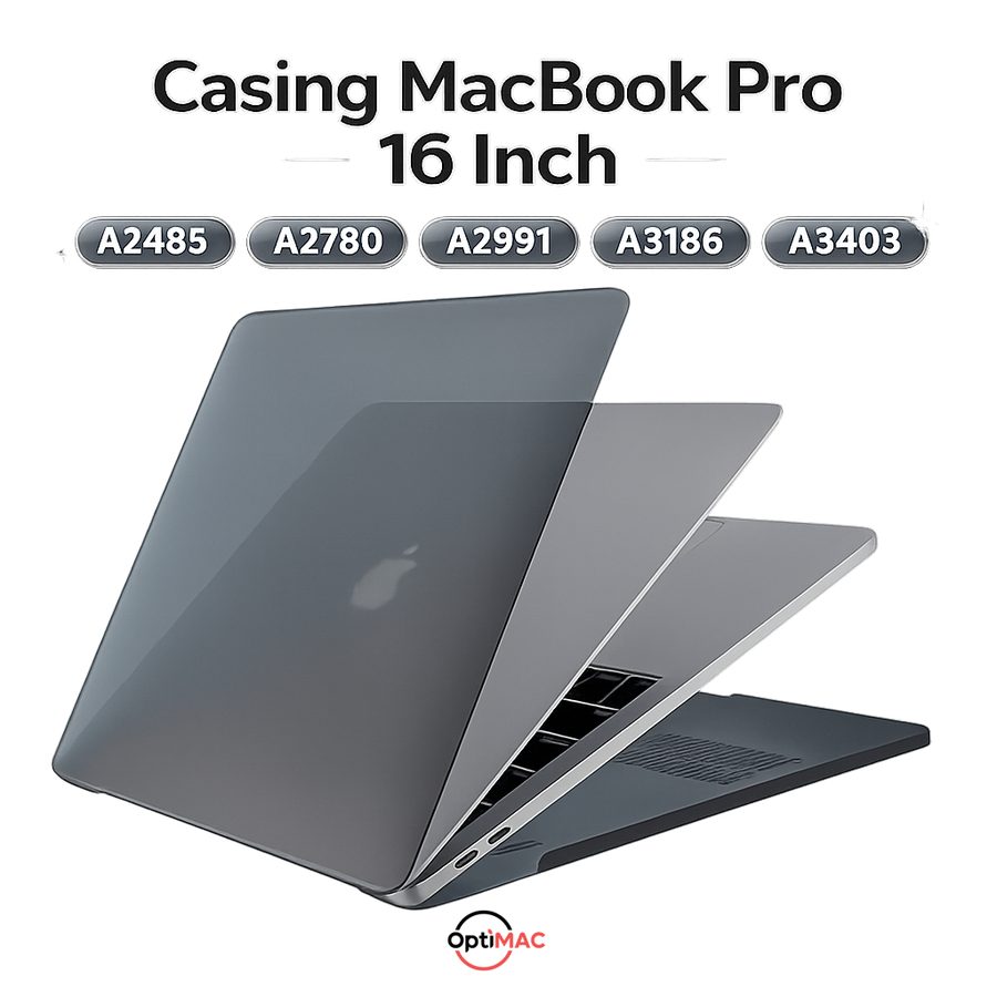 Case Matte MacBook Pro 16 Inch A2485 A2780 A2991 A3403 A3186 M1 M2 M3 M4 Hardcase Optimac