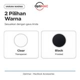 Case Hardcase MacBook Pro 13 Inch A1278 2009 2010 2011 2012 CD-ROM Crystal Bening Casing Optimac - foto 5