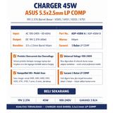 Charger Casan Adaptor Asus X450 X451 X452 X454 X454Y X455 5.5x2.5mm 45W - foto 5