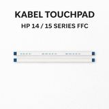 Kabel Touchpad FFC HP 14 15 Series Flexible ZIF AWM 20624 80C 60V VW-1 Putih - foto 1