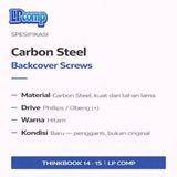 Baut Casing Bawah Lenovo ThinkBook 14 G2 14 G3 14 G4 15 G2 15 G3 16 G4 Back Cover Screws - foto 5