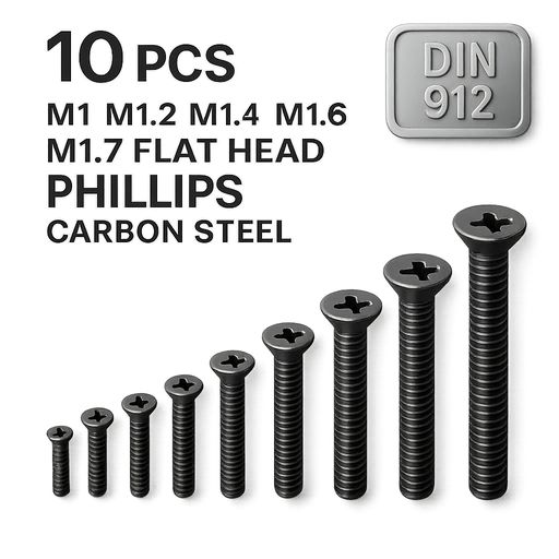 Baut Kecil Mikro M1 M1.2 M1.4 M1.6 M1.7 