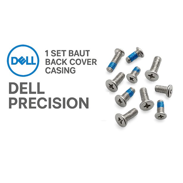 Baut Casing Bawah Dell Precision M6800 M4800 5530 5540 5550 7530 7540 3560 3570 Back Cover Screws