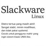 Slackware Linux DVD Installer Distro Tertua Minimalis Stabil Server Unix-Like SysVinit x64 x86 - foto 1