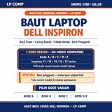 Baut Casing Bawah Dell Inspiron 3480 3490 3501 3502 3520 5410 5415 5570 5620 7440 Back Cover Screws - foto 5