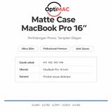 Case Matte MacBook Pro 16 Inch A2485 A2780 A2991 A3403 A3186 M1 M2 M3 M4 Hardcase Optimac - foto 6