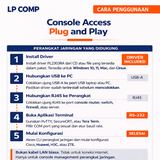 Kabel Console USB to RJ45 PL2303 Prolific RS232 Cisco Router Switch Mikrotik 1.8m LAN Config - foto 4
