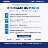 HDMI Dummy Plug 1.4 Virtual Display EDID DDC Emulator 4K UHD Mining Rig GPU Server Remote 60Hz - foto 3