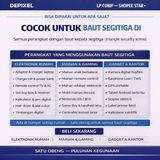 Obeng Segitiga Triangle Screwdriver 1.8 2.0 2.3 3.0 mm Magnetik Presisi Security - foto 4