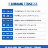 Mouse Pad Gaming Anti Slip Deskmat XL 60x30 80x40 90x40 cm Alas Meja Keyboard Mousepad - foto 3