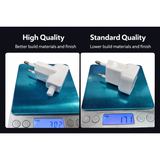 AC Plug Optimac Kepala Charger MacBook Pro Air Retina M1 M2 M3 iPad Duckhead EU High Quality - foto 7