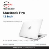 Optimac Hardcase MacBook Pro 13 Inch M1 A2338 A2289 A2251 A1989 A1706 A1708 4 Warna Polycarbonate - foto 1