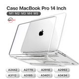 Case MacBook Pro 14 Inch M1 M2 M3 M4 M5 A2442 A2779 A2992 A3185 A3401 A3434 Hardcase Crystal - foto 1