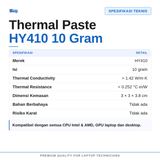 Thermal Paste HY410 10g Pasta Termal CPU GPU Laptop PC Processor Anti Overheat Grease - foto 3