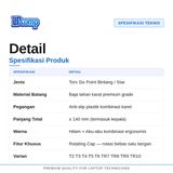 Obeng Torx Bintang T2 T3 T4 T5 T6 TR8 TR9 TR10 Secure Presisi iPhone MacBook Laptop - foto 6