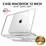 Case MacBook 12 Inch Retina A1534 2015 2016 2017 Hardcase Bening Crystal Optimac Transparan - foto 1