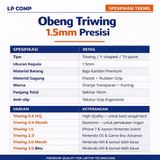 Obeng Triwing Y 1.5mm Joycon Nintendo Switch DS Wii iPhone 7 8 X Samsung Screwdriver Presisi - foto 3