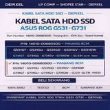 Kabel SATA Flex HDD SSD Asus ROG Strix G531 GL531 G731 GL731 PX531 14010-00680500 Depixel - foto 2