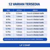 Kabel Flexible FPC Touchpad Laptop Asus X441 A442 X453 A407 A455 8 Pin Searah Bolak Balik - foto 5