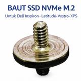 Baut SSD NVMe M.2 Dell Inspiron Latitude Vostro XPS - Baut Stabil Presisi Screw Sekrup Laptop - foto 1
