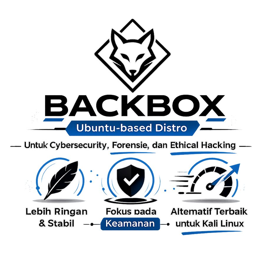 Distro Linux BackBox 9 DVD Installer Penetration Testing Cybersecurity Ubuntu 24.04 LTS