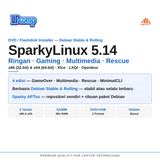 Distro Linux Sparky 2026.06 DVD Installer Cepat Ringan Debian Semi-Rolling 32-bit 64-bit - foto 2