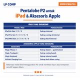 Obeng Pentalobe P2 0.8mm iPhone 4 5 6 7 8 X 12 13 14 15 iPad MacBook A1708 A1534 Screwdriver - foto 8