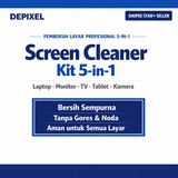 Screen Cleaner Kit 5 in 1 Pembersih Layar Laptop Monitor LCD LED Blower Kuas Anti Debu - foto 2
