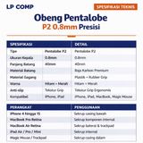 Obeng Pentalobe P2 0.8mm iPhone 4 5 6 7 8 X 12 13 14 15 iPad MacBook A1708 A1534 Screwdriver - foto 2
