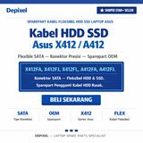 Kabel HDD SSD Asus X412 A412 Konektor SATA Connector Flexible Fleksibel 7.5cm Laptop - foto 2