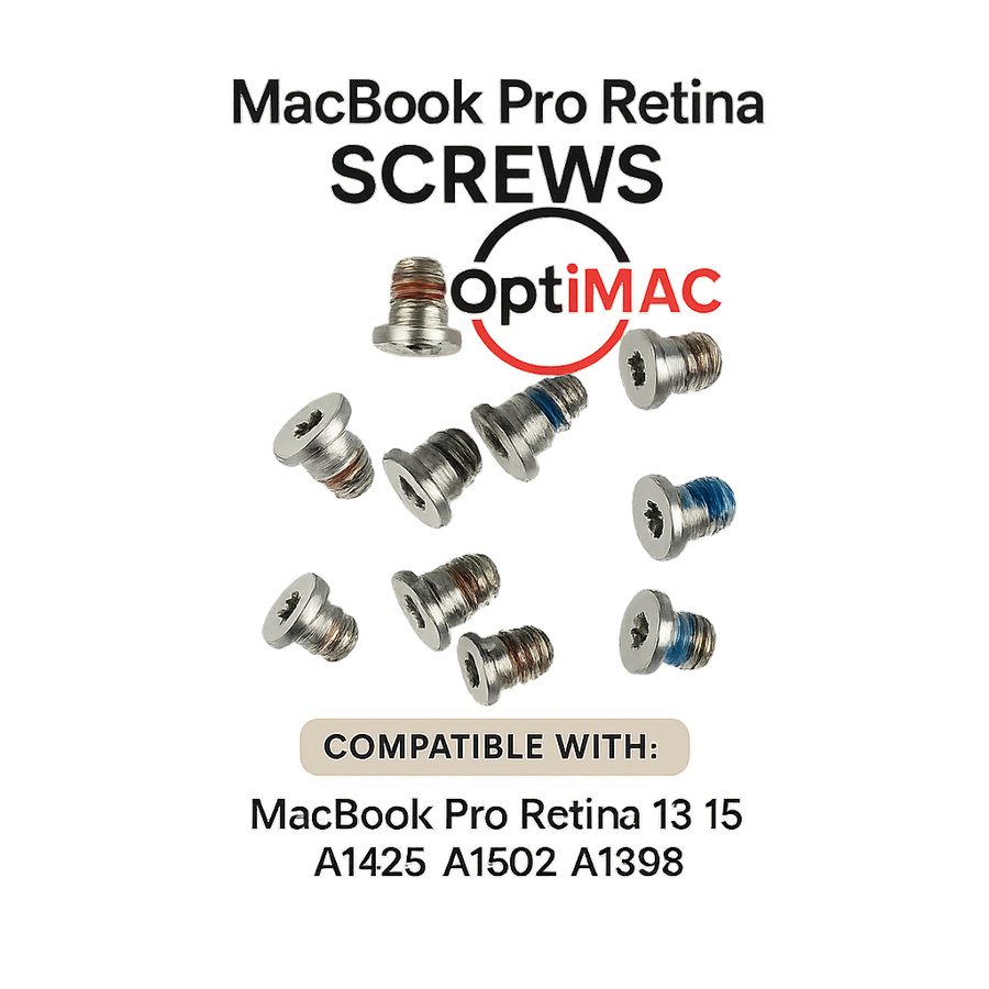 Baut Casing MacBook Pro Retina 13 15 Inch A1425 A1502 A1398 Sekrup Bodi 1pcs