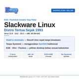Slackware Linux DVD Installer Distro Tertua Minimalis Stabil Server Unix-Like SysVinit x64 x86 - foto 3