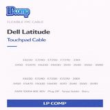 Kabel Flexible FPC Touchpad Laptop Dell Latitude E6220 E7250 3450 3510 3550 3590 Konektor - foto 6