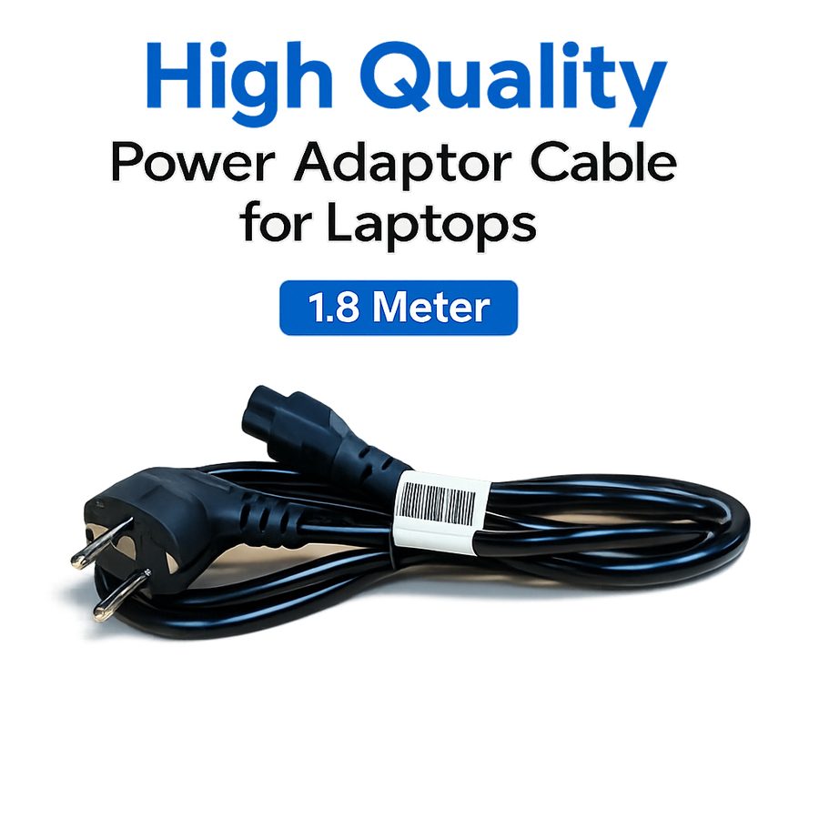 Kabel Power Laptop 3 Lubang 1.8 Meter IEC C5 Mickey Mouse Universal Asus Acer HP Toshiba
