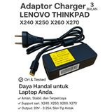 Charger Adaptor Casan ThinkPad X270 X260 X250 X240 E470 E480 L480 L490 Slim Tip 65W Original - foto 1