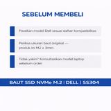 Baut SSD NVMe M.2 Dell Inspiron Latitude Vostro XPS - Baut Stabil Presisi Screw Sekrup Laptop - foto 6